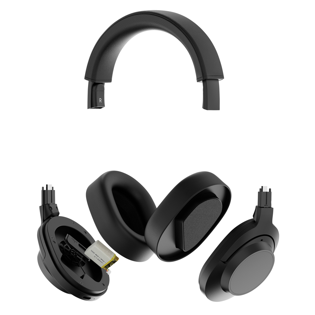 Auriculares inalámbricos Irvine RCS reciclados y reparables