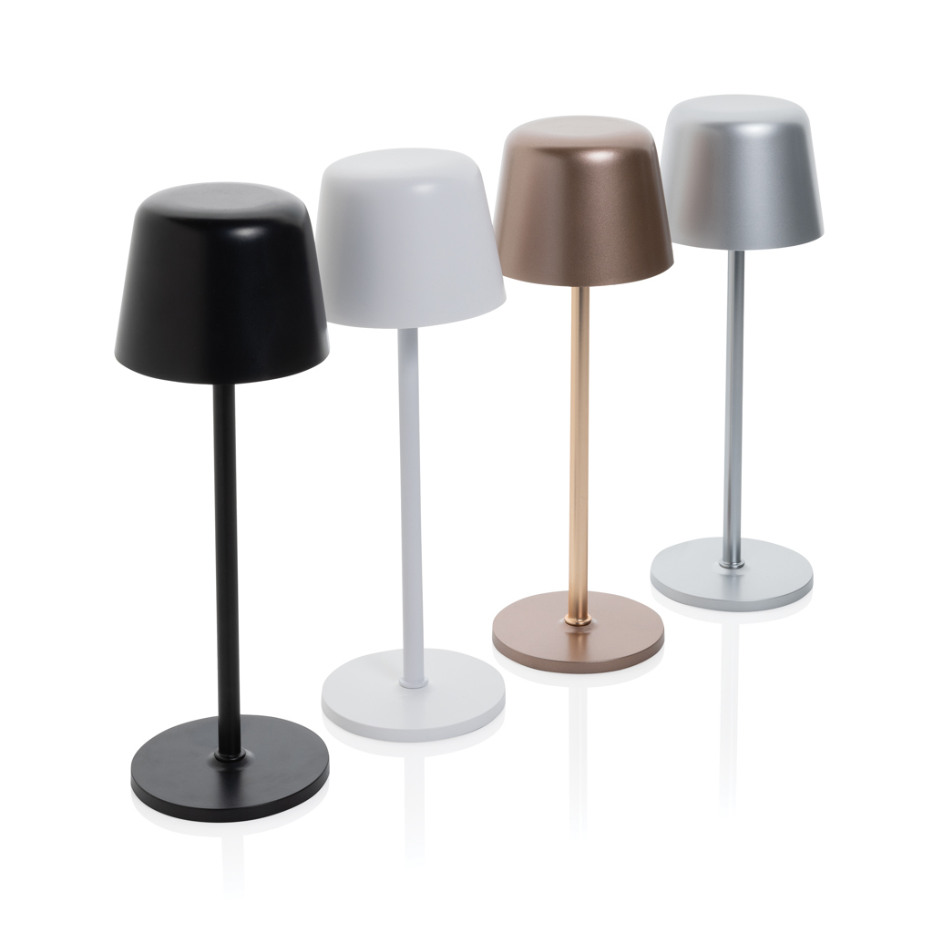 Lámpara de mesa Zenic RCS plástico reciclado recargable USB