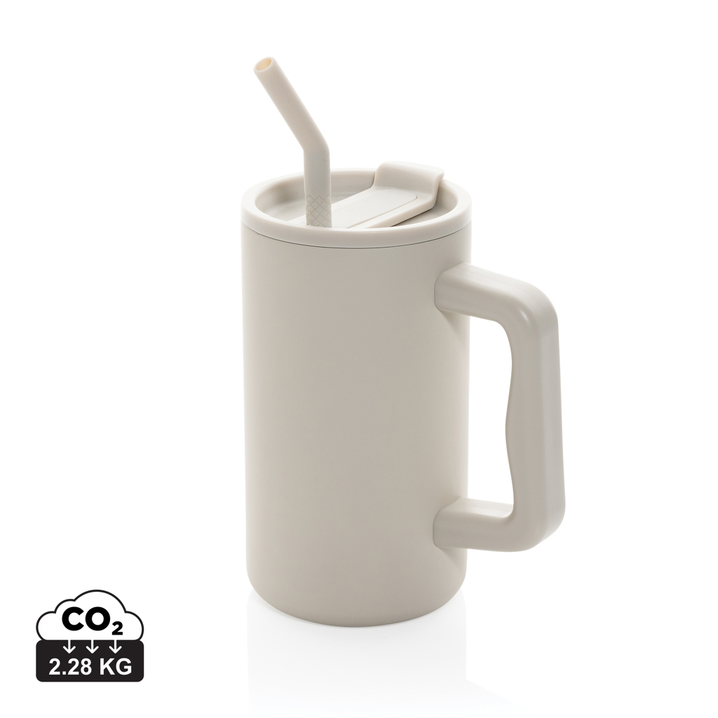 Taza Cube de acero reciclado RCS de 800ml.