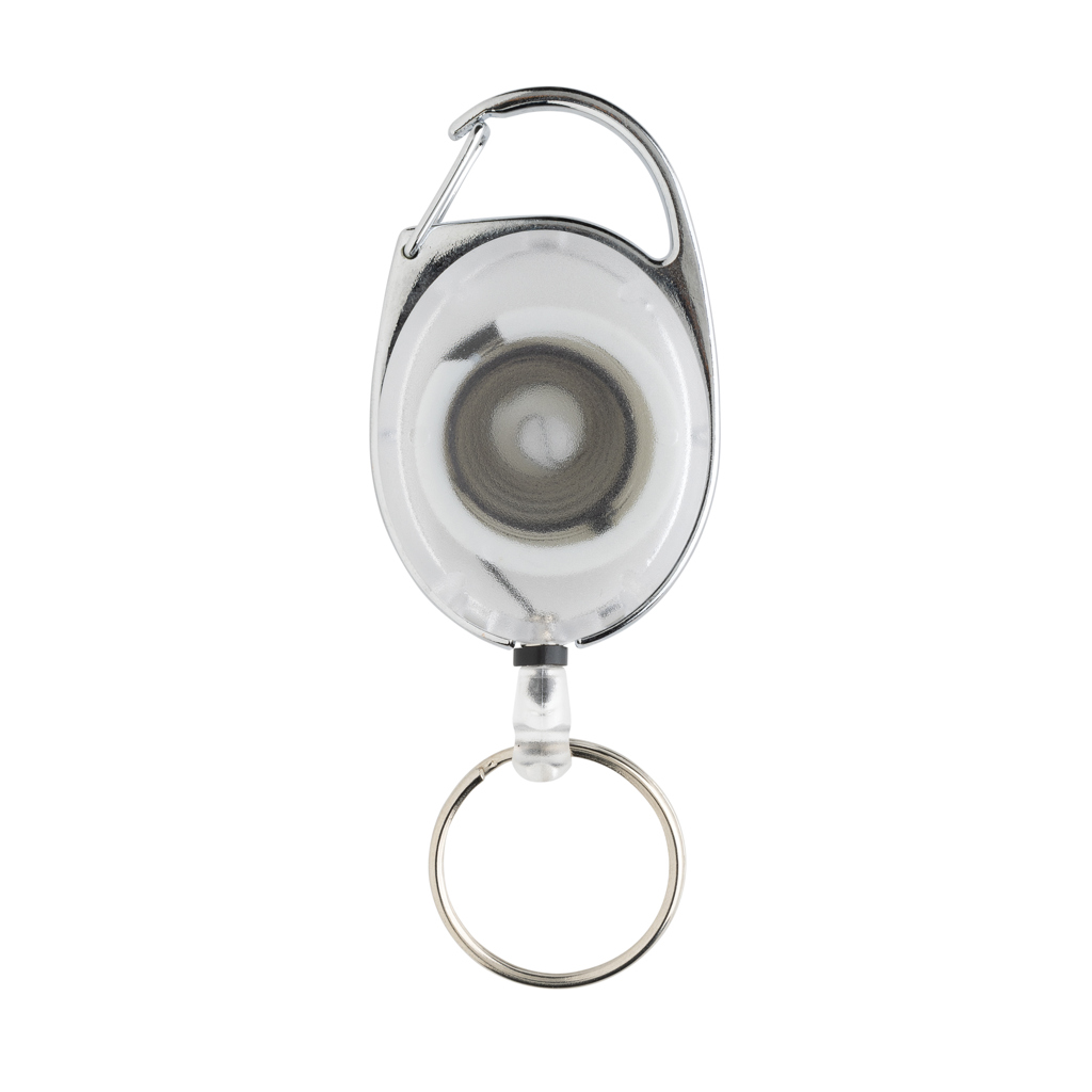 Llavero con clip alargable de ABS reciclado RCS