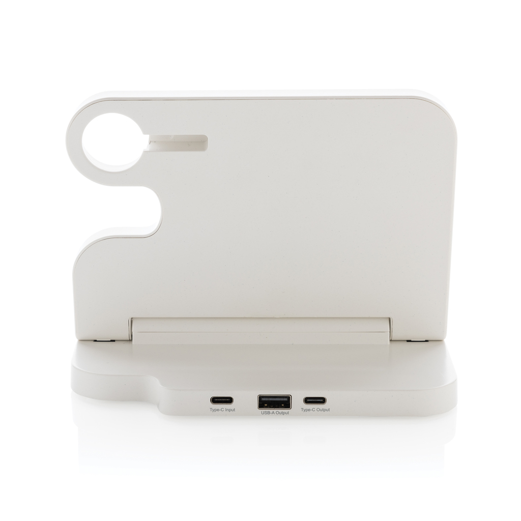 Cargador dual Joltz RCS reciclado 15W con ranura iWatch
