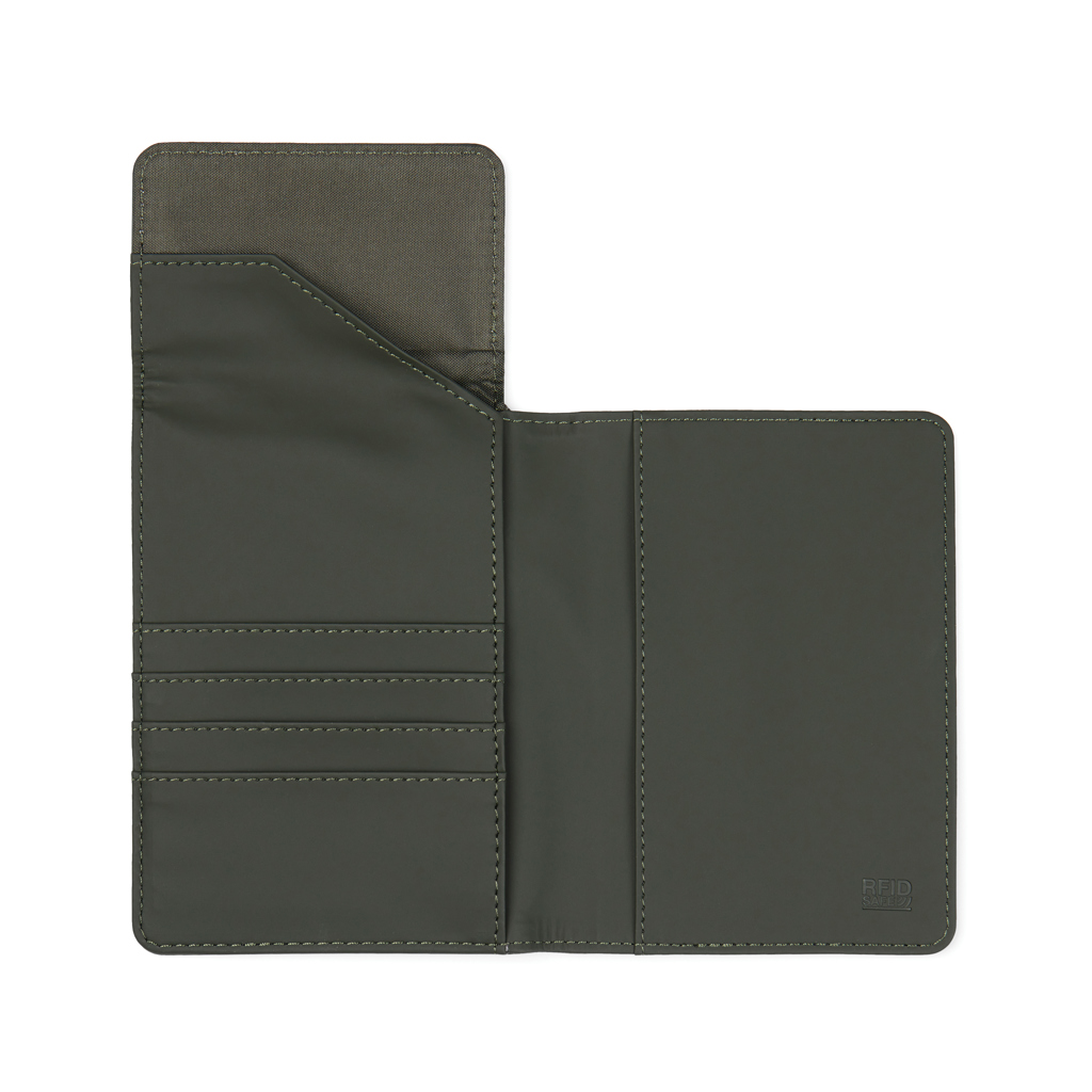 Funda para pasaporte RFID VINGA Baltimore RCS de poliéster