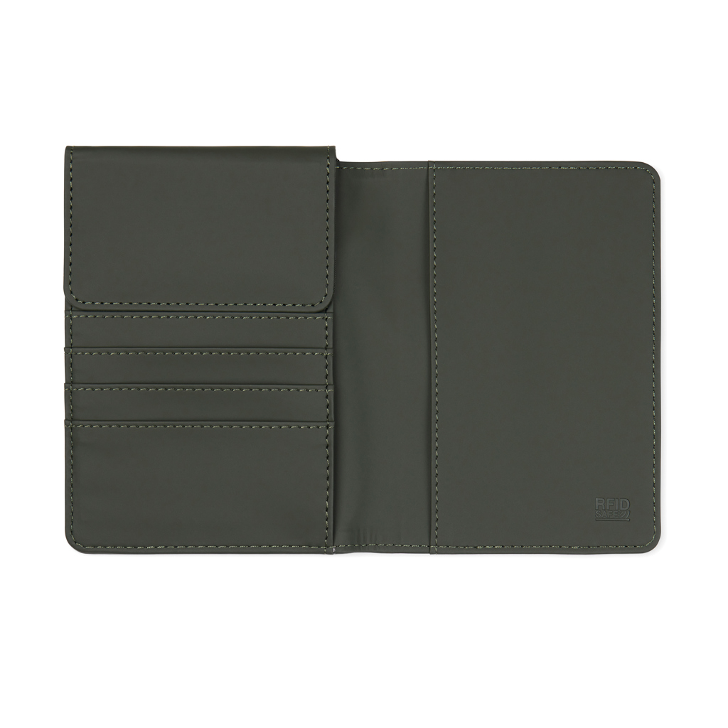 Funda para pasaporte RFID VINGA Baltimore RCS de poliéster