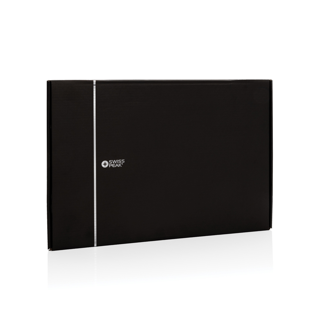 Alfombrilla de ratón Swiss Peak RCS PU reciclado 15W 3 en 1