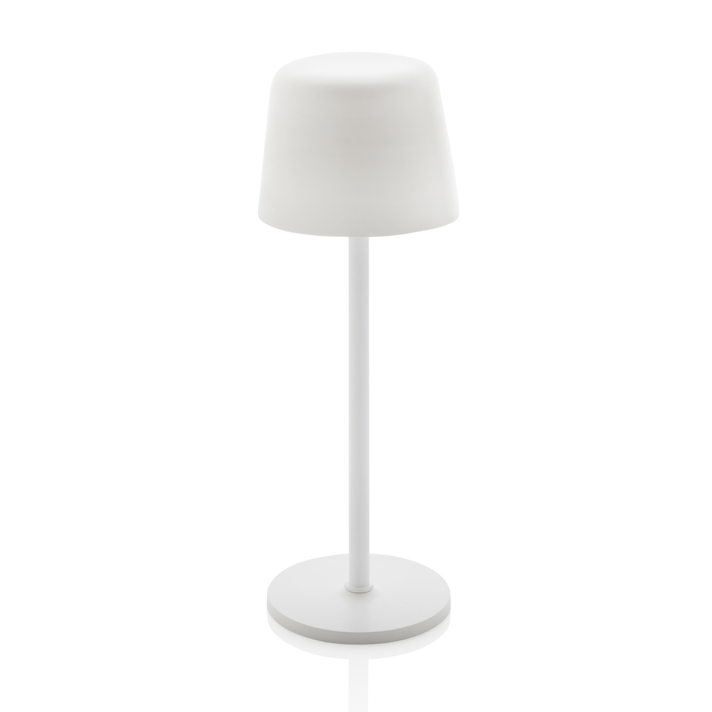 Lámpara de mesa Zenic RCS plástico reciclado recargable USB