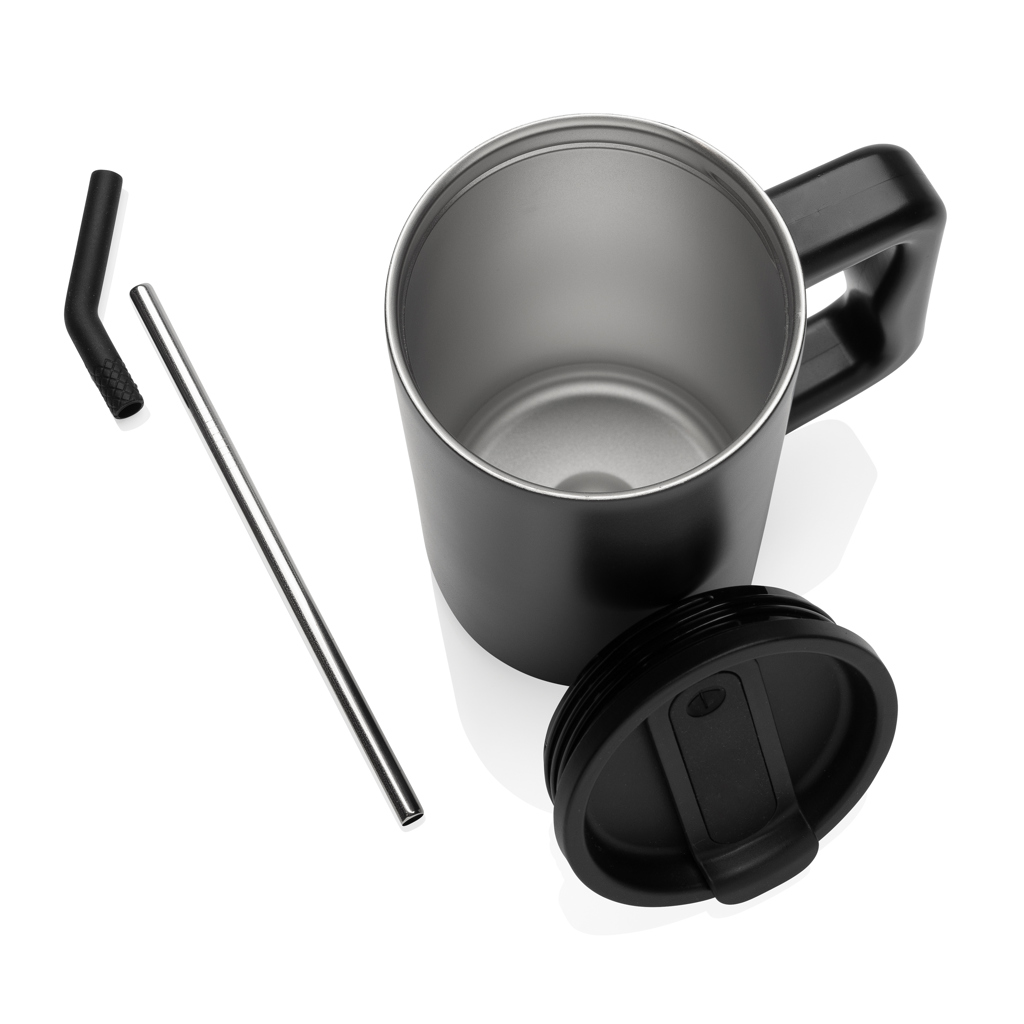 Taza Cube de acero reciclado RCS de 800ml.
