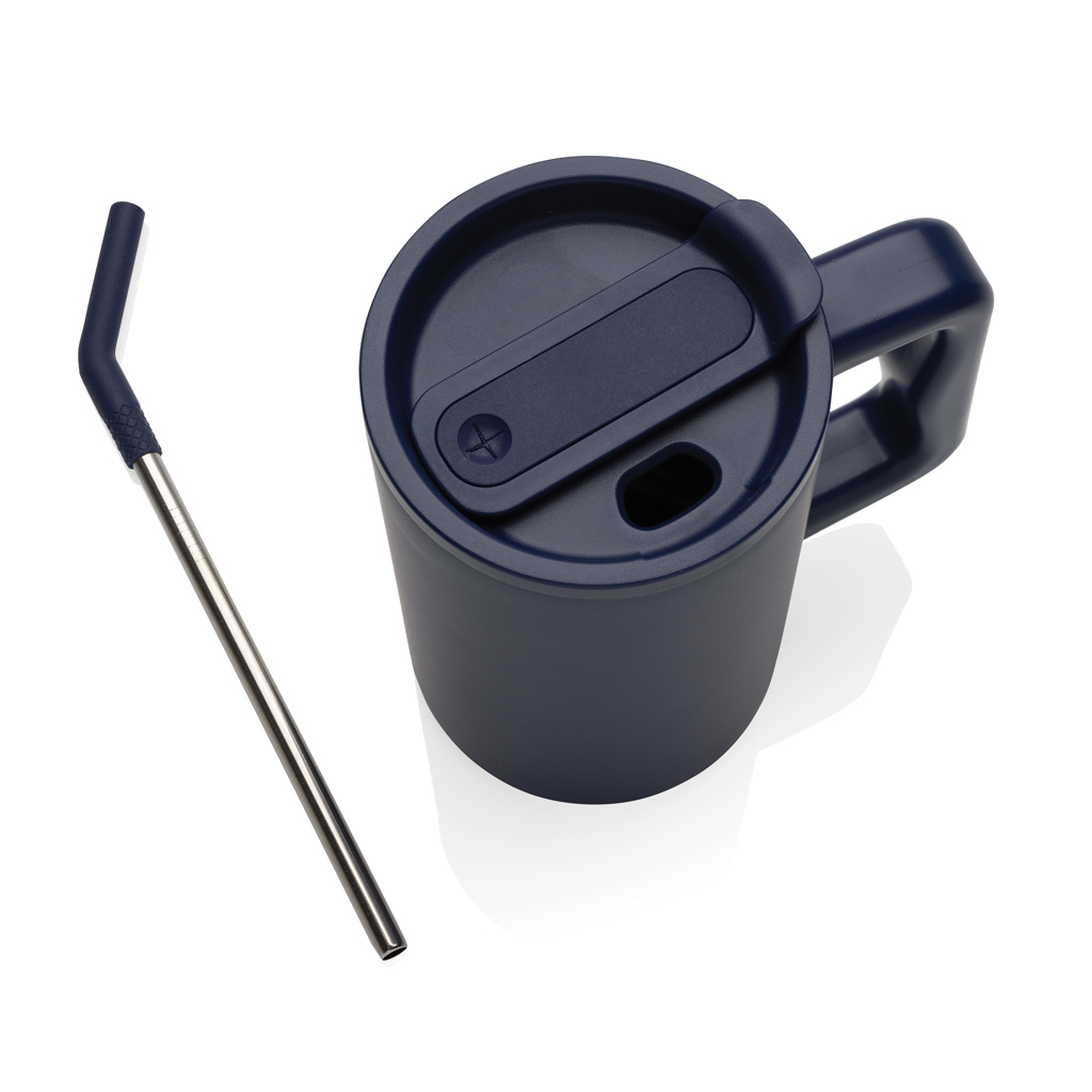 Taza Cube de acero reciclado RCS de 800ml.