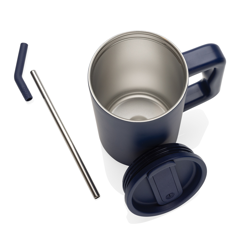 Taza Cube de acero reciclado RCS de 800ml.