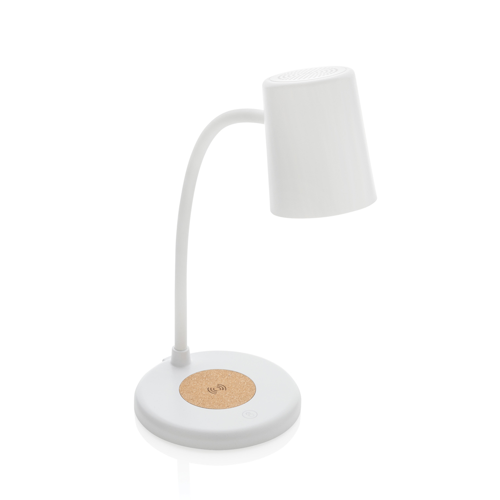 Lámpara escritorio inalámbrica Zenara15W reciclado RCS