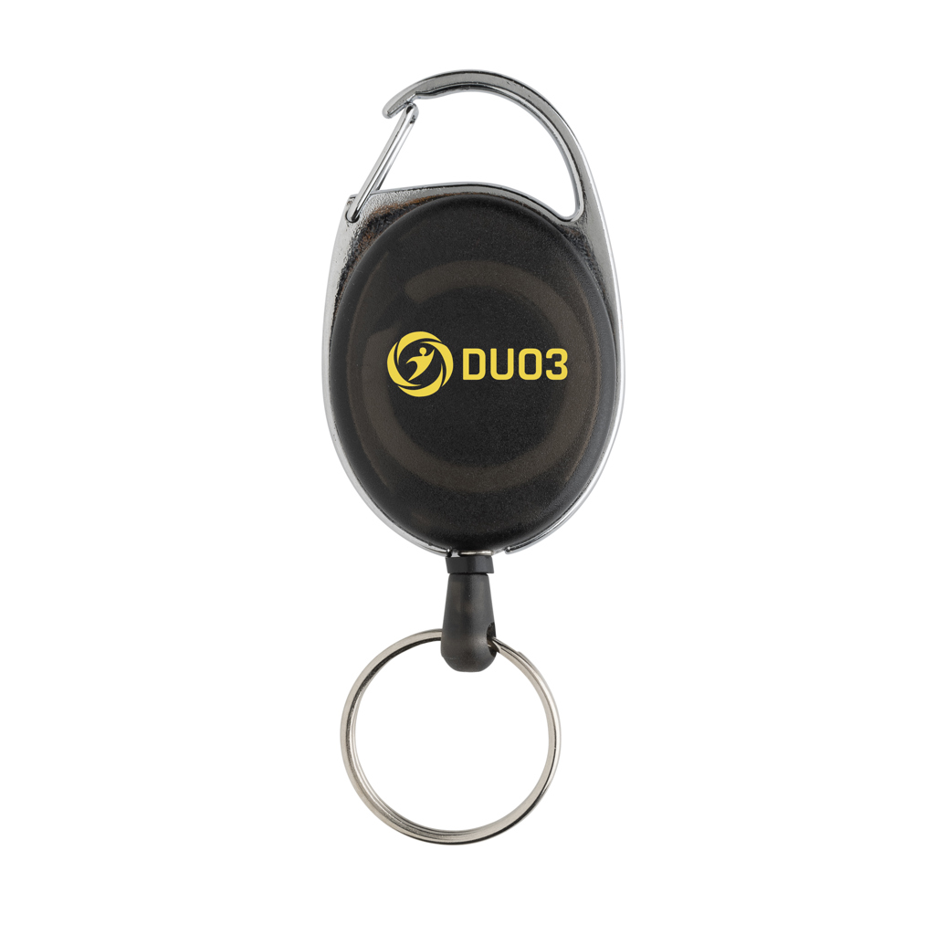 Llavero con clip alargable de ABS reciclado RCS