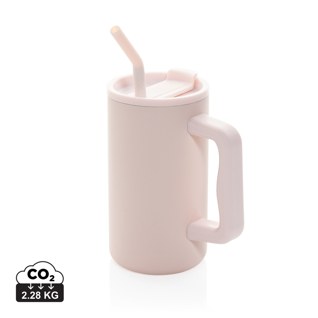 Taza Cube de acero reciclado RCS de 800ml.