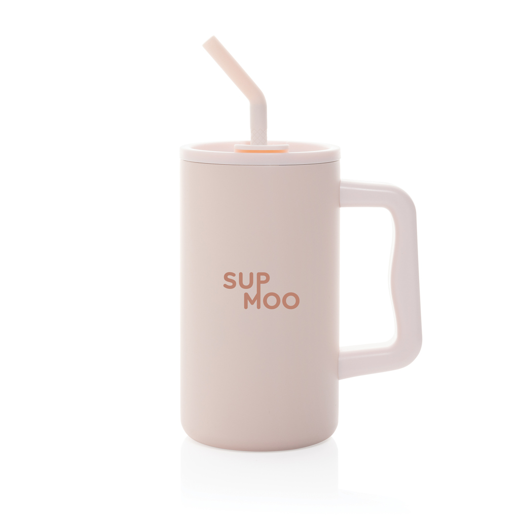 Taza Cube de acero reciclado RCS de 800ml.