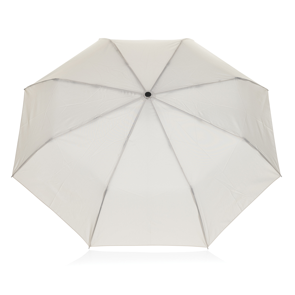 Paraguas Yara 21" AWARE™ RPET de color liso con mosquetón