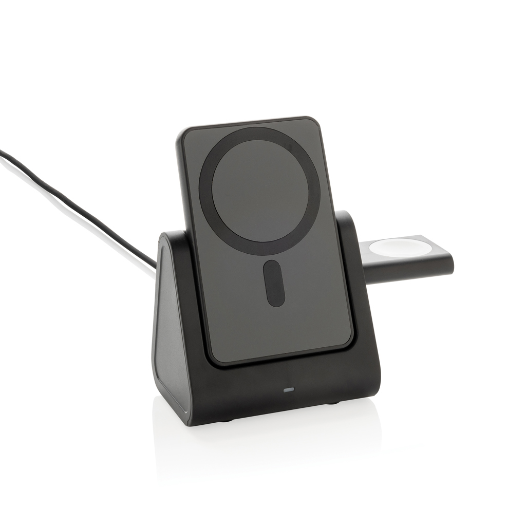 Cargador Powerbase 3 en 1 de plástico reciclado  RCS
