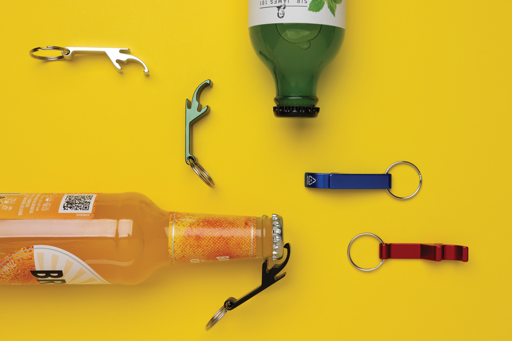 Abrelatas y botellas de aluminio reciclado RCS