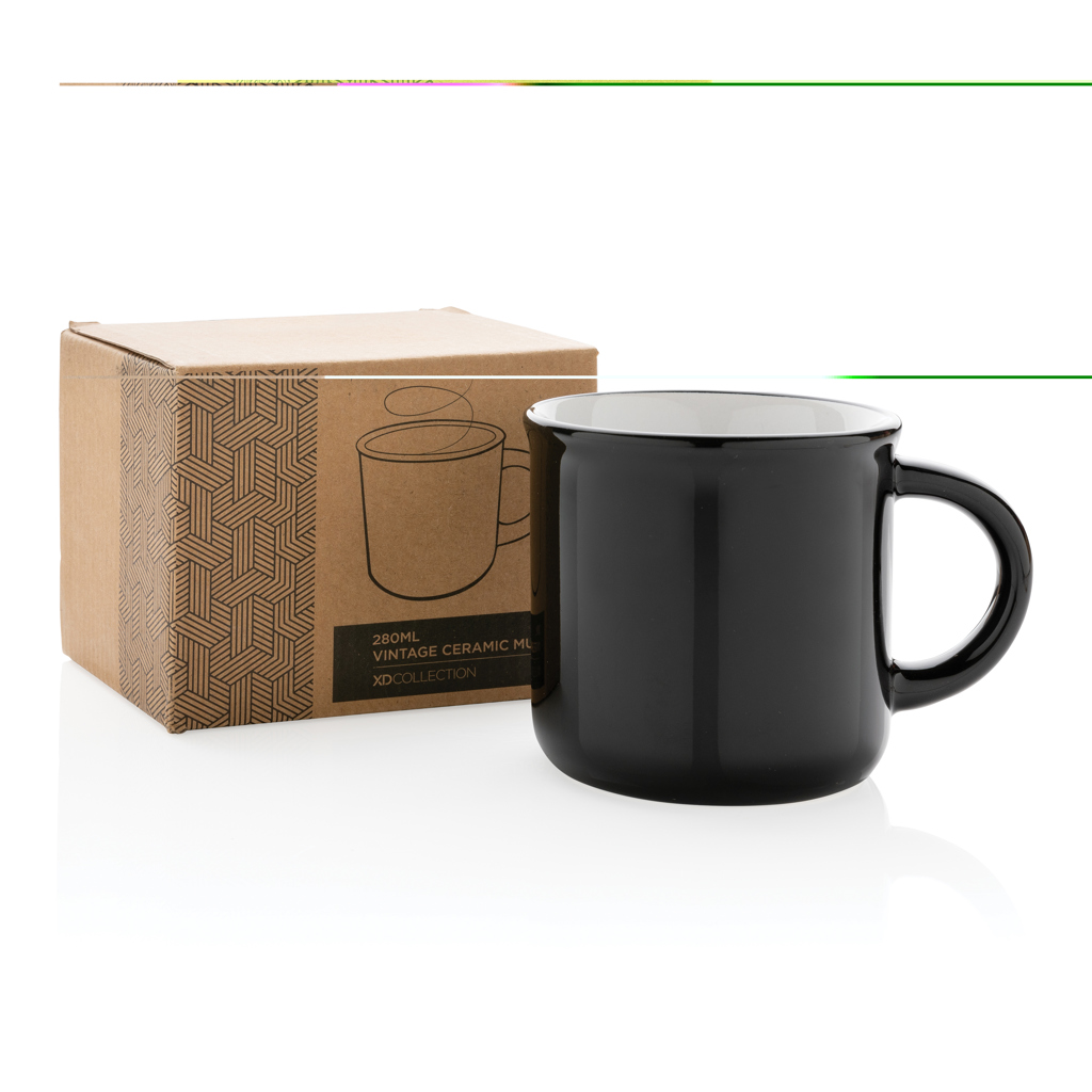 Taza de cerámica vintage 280ml