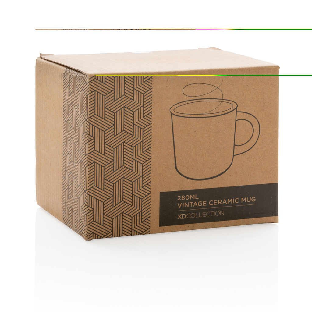 Taza de cerámica vintage 280ml