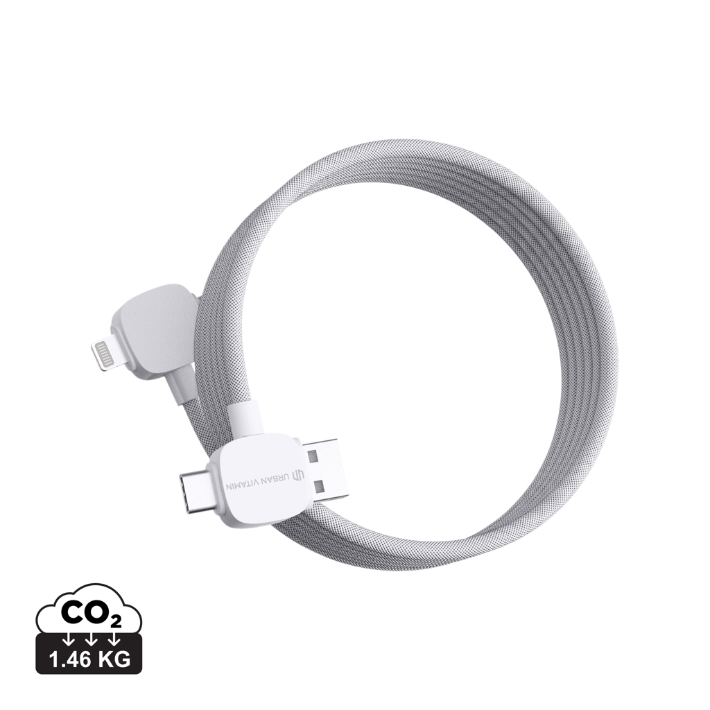 Cable magnético TPE/PET reciclado Urban Vitamin Stockton 65W