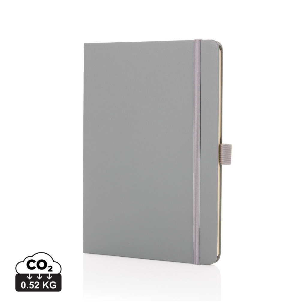 Libreta clásica Sam A5 de piel regenerada certificación RCS