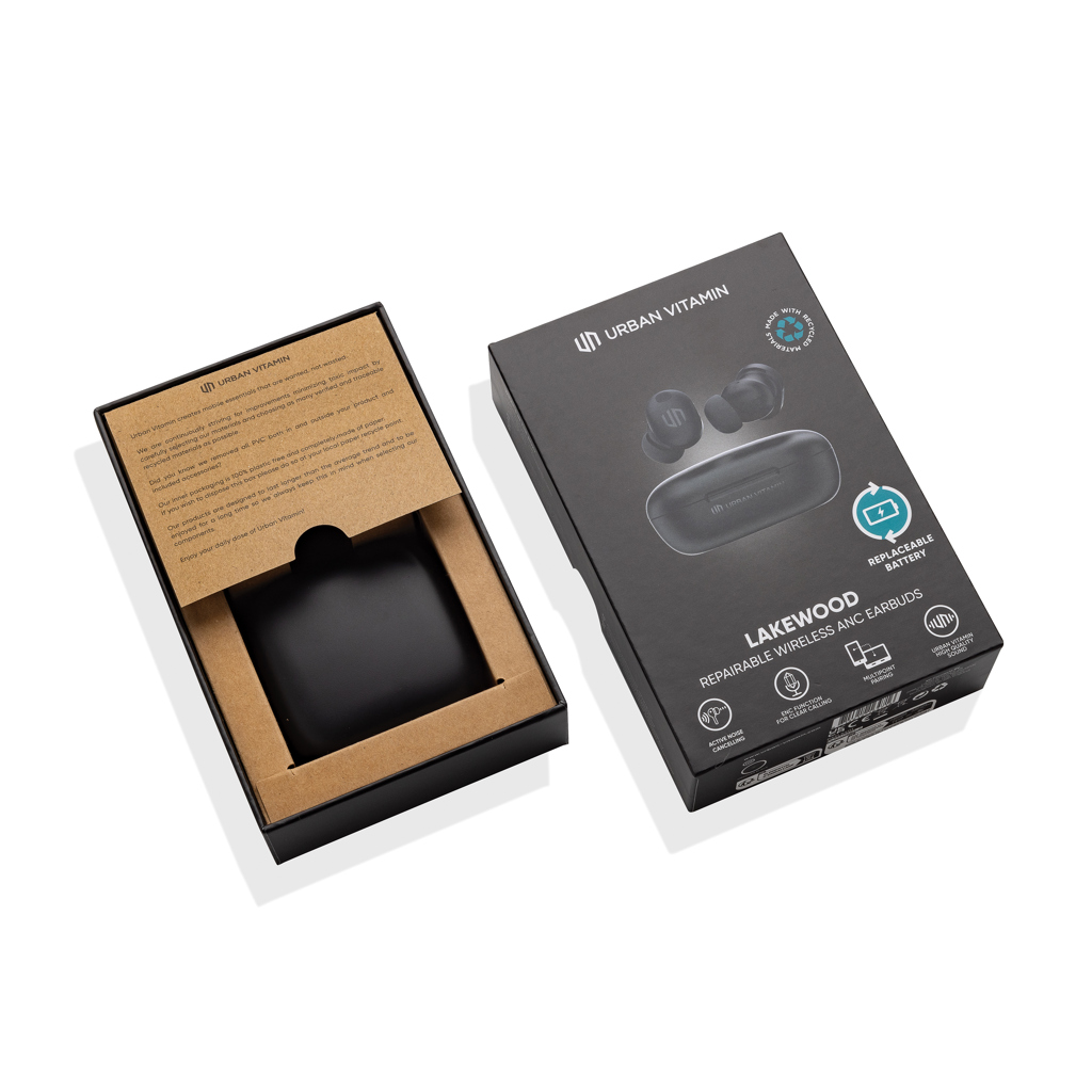 Auriculares inalámbricos Lakewood reciclados RCS