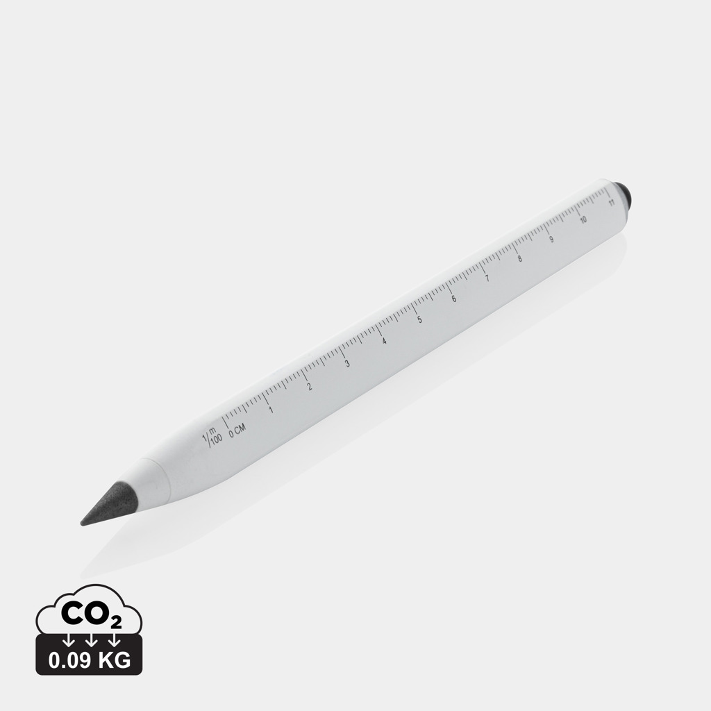 Bolígrafo multitarea infinity de aluminio reciclado Eon RCS