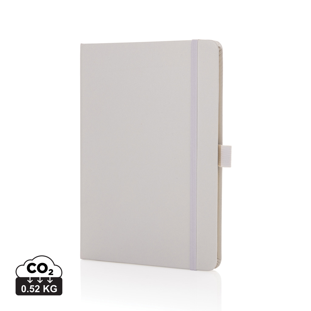 Libreta clásica Sam A5 de piel regenerada certificación RCS