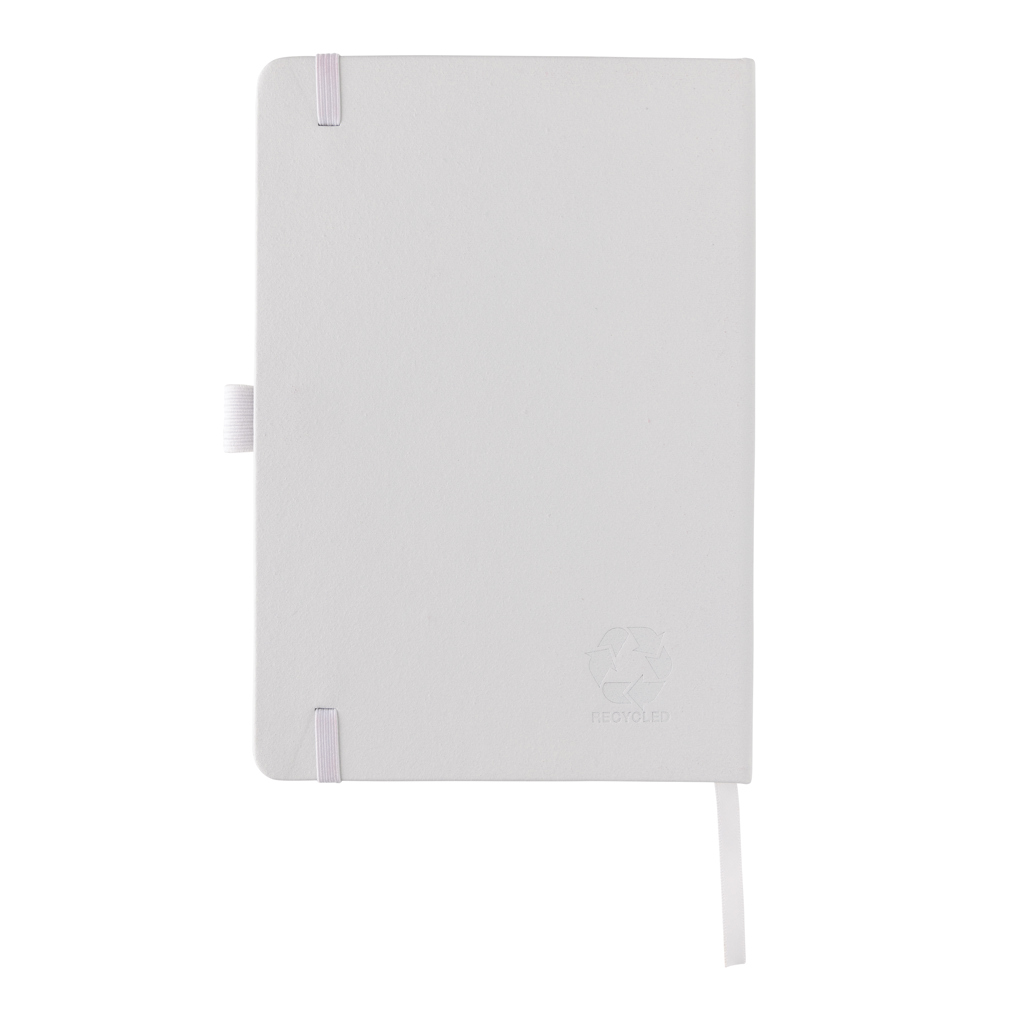 Libreta clásica Sam A5 de piel regenerada certificación RCS
