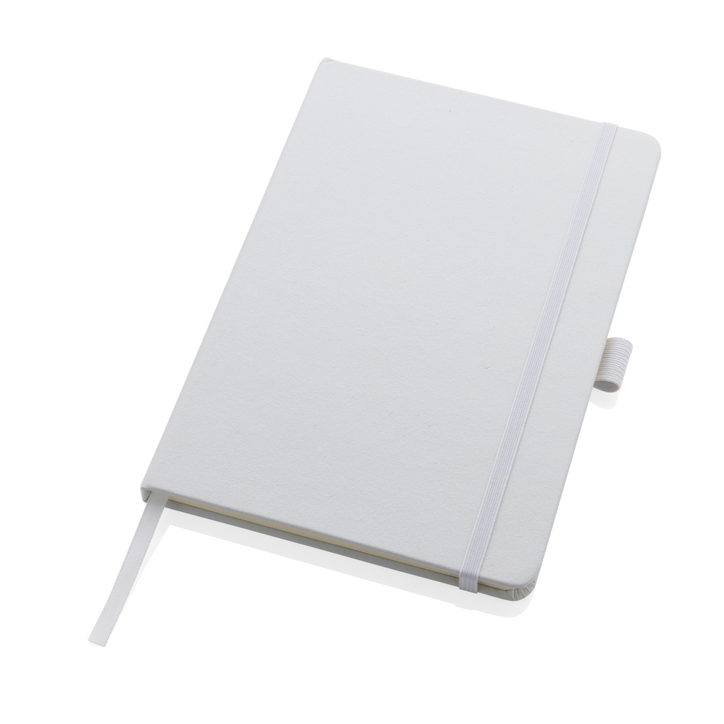 Libreta clásica Sam A5 de piel regenerada certificación RCS