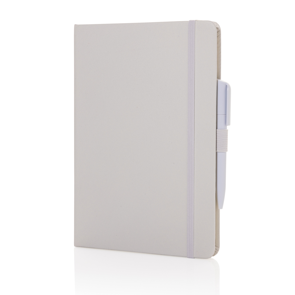 Libreta clásica Sam A5 de piel regenerada certificación RCS