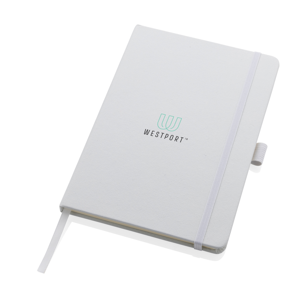 Libreta clásica Sam A5 de piel regenerada certificación RCS