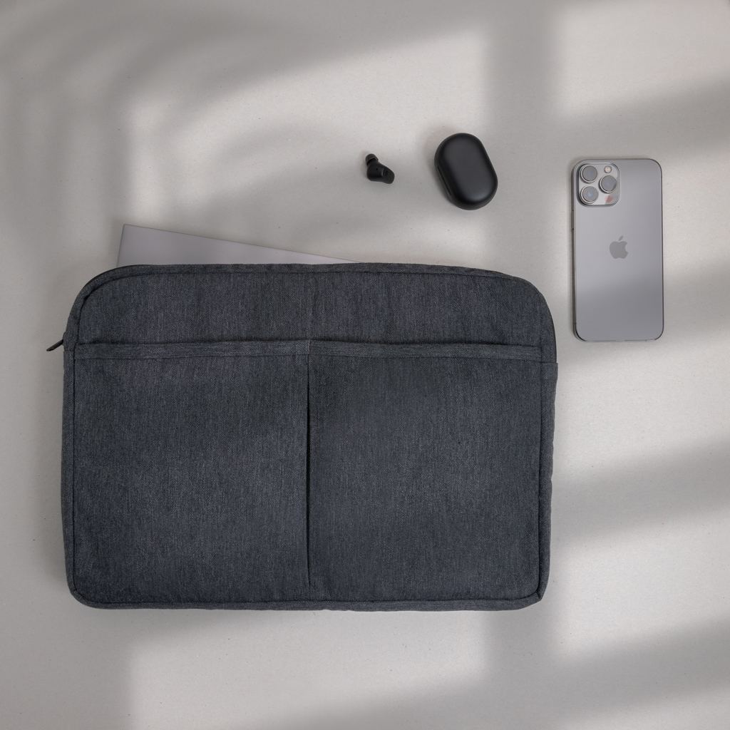 Funda para portátil 15,6"de algodón reciclado Laluka AWARE