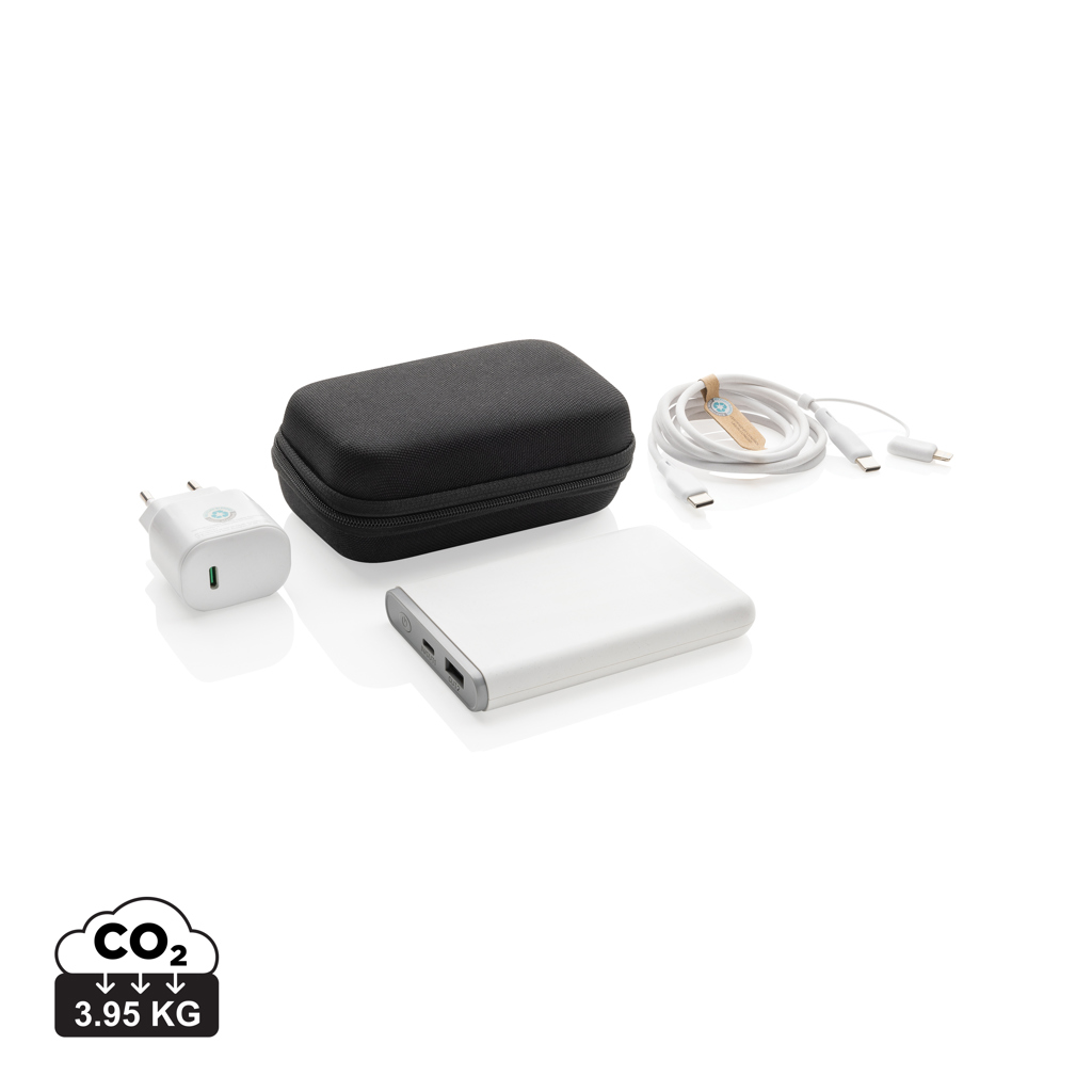 Set de carga 3 piezas Surge RCS PET reciclado 20W tipo C