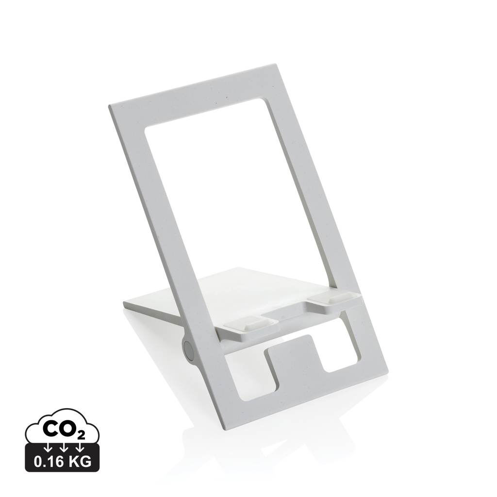 Soporte teléfono plegable plástico reciclado RCS SnapStand