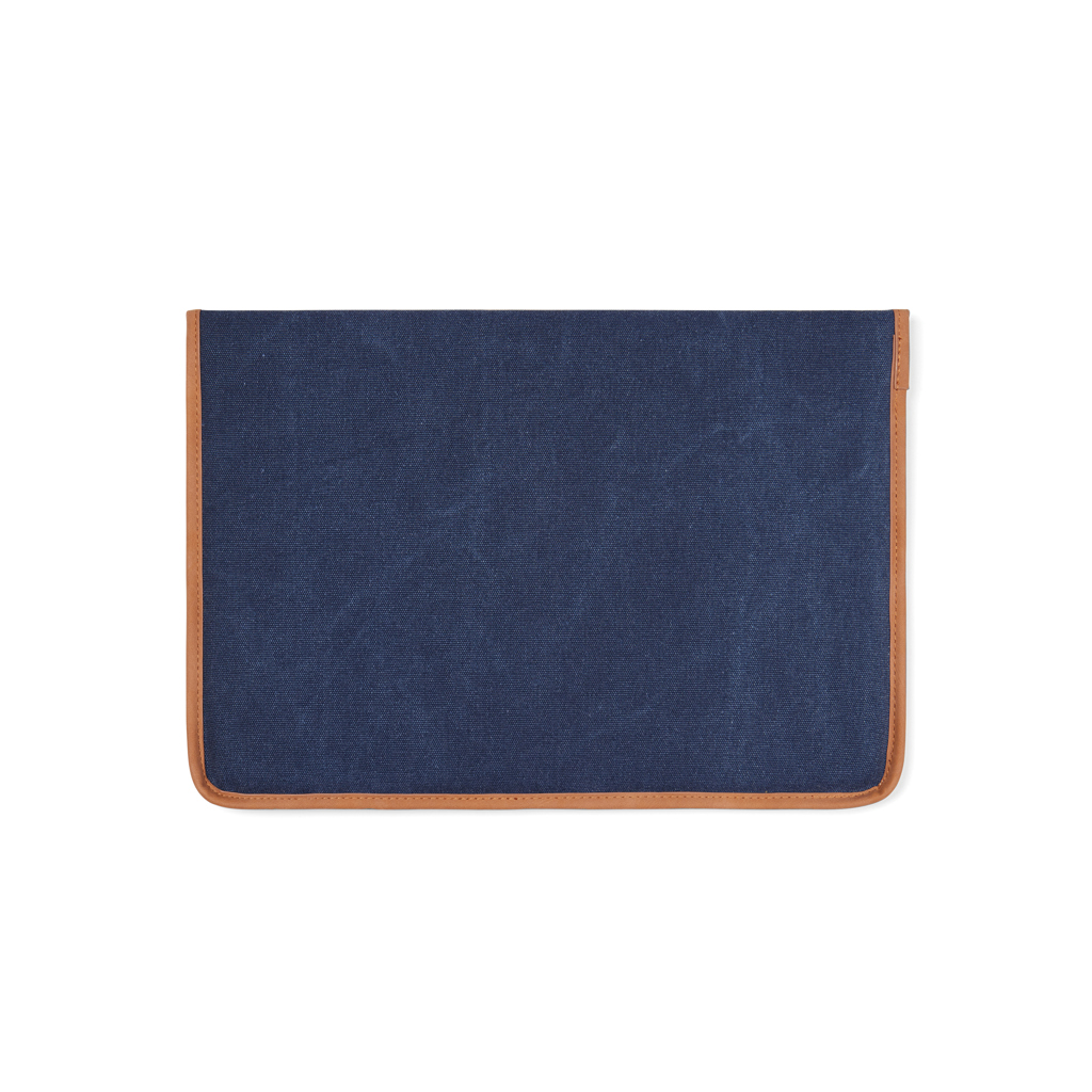 Funda para portátil 16" de lona reciclada VINGA Bosler GRS