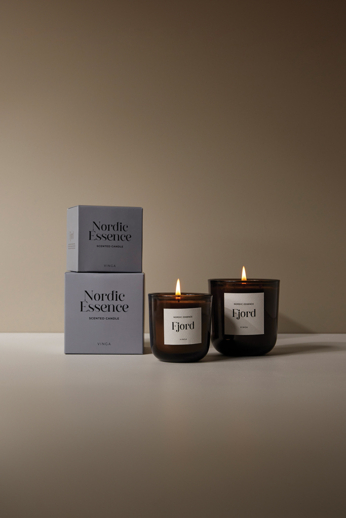 Vela grande VINGA perfumada esencia Nórdica