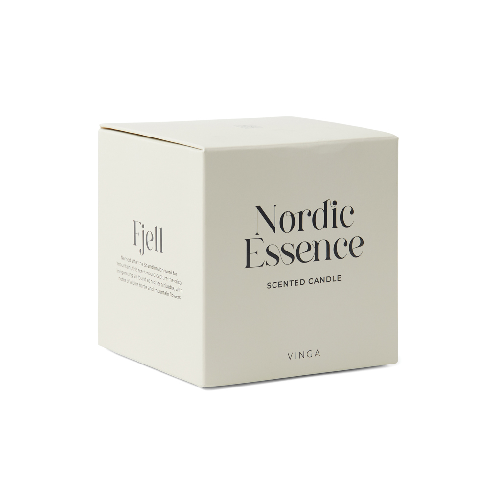 Vela grande VINGA perfumada esencia Nórdica