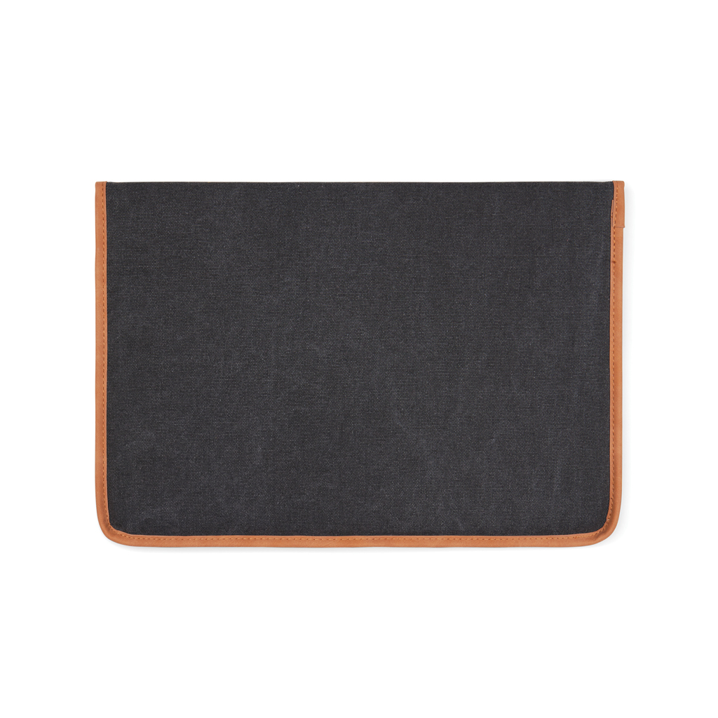Funda para portátil 16" de lona reciclada VINGA Bosler GRS