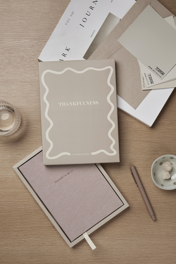 Diario de papel reciclado VINGA Thankfulness GRS