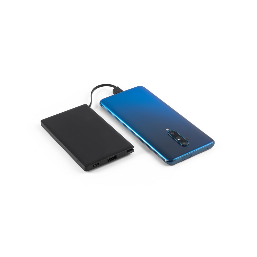 WIGNER. Power bank 4'000 mAh en ABS reciclado (100% rABS)