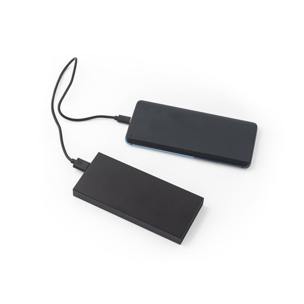 DOROTHY 5. Power bank 5'000 mAh fabricado en aluminio reciclado (100% rAL)