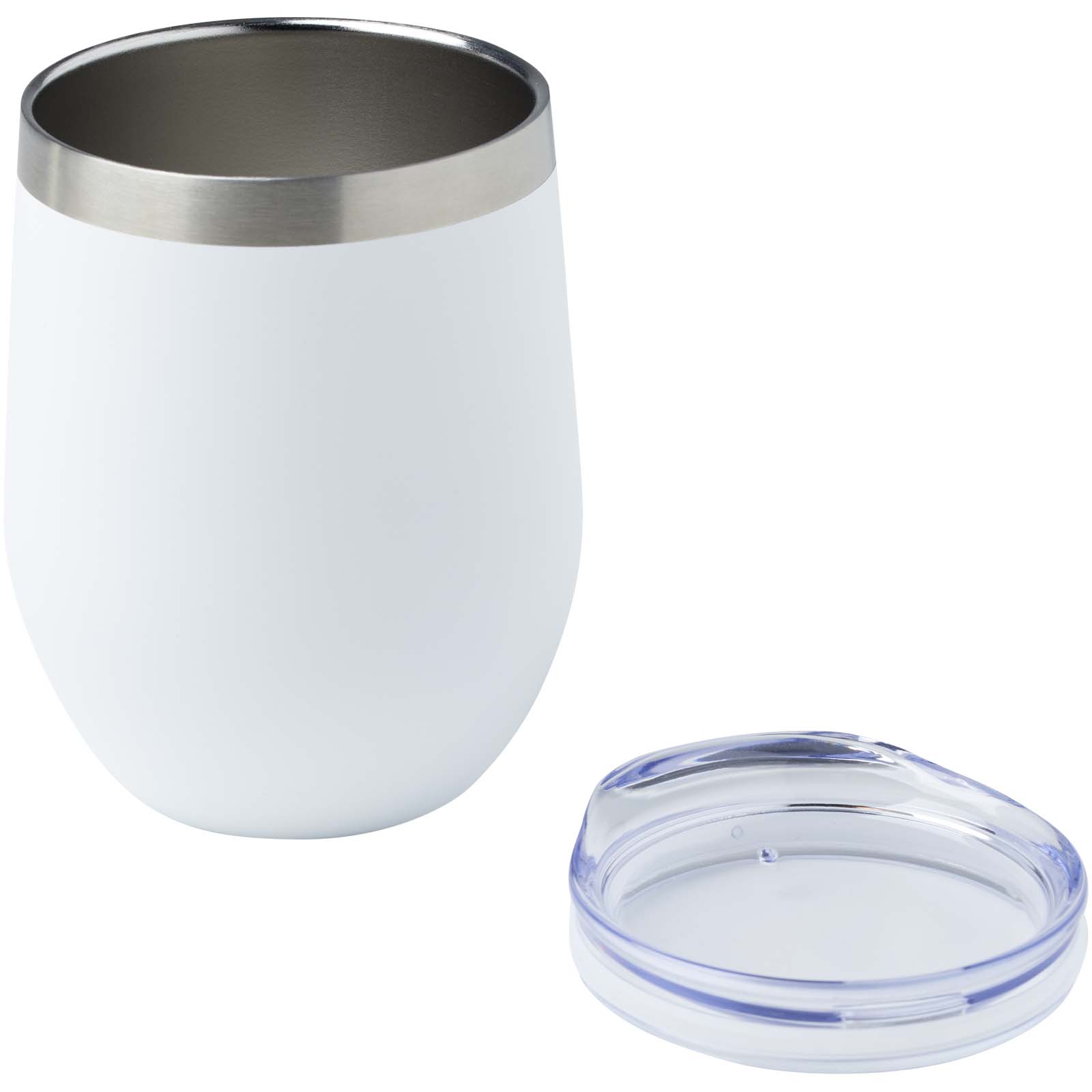 Taza con aislamiento de cobre de 350 ml de acero inóxidable reciclado con certificado RCS Corzo