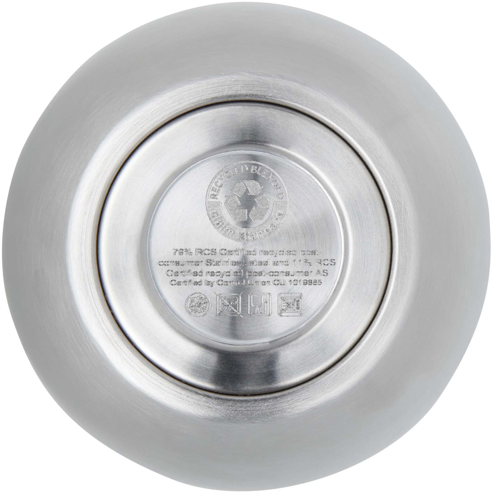 Taza con aislamiento de cobre de 350 ml de acero inóxidable reciclado con certificado RCS Corzo