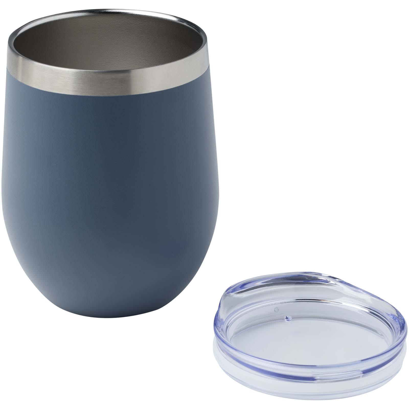Taza con aislamiento de cobre de 350 ml de acero inóxidable reciclado con certificado RCS Corzo