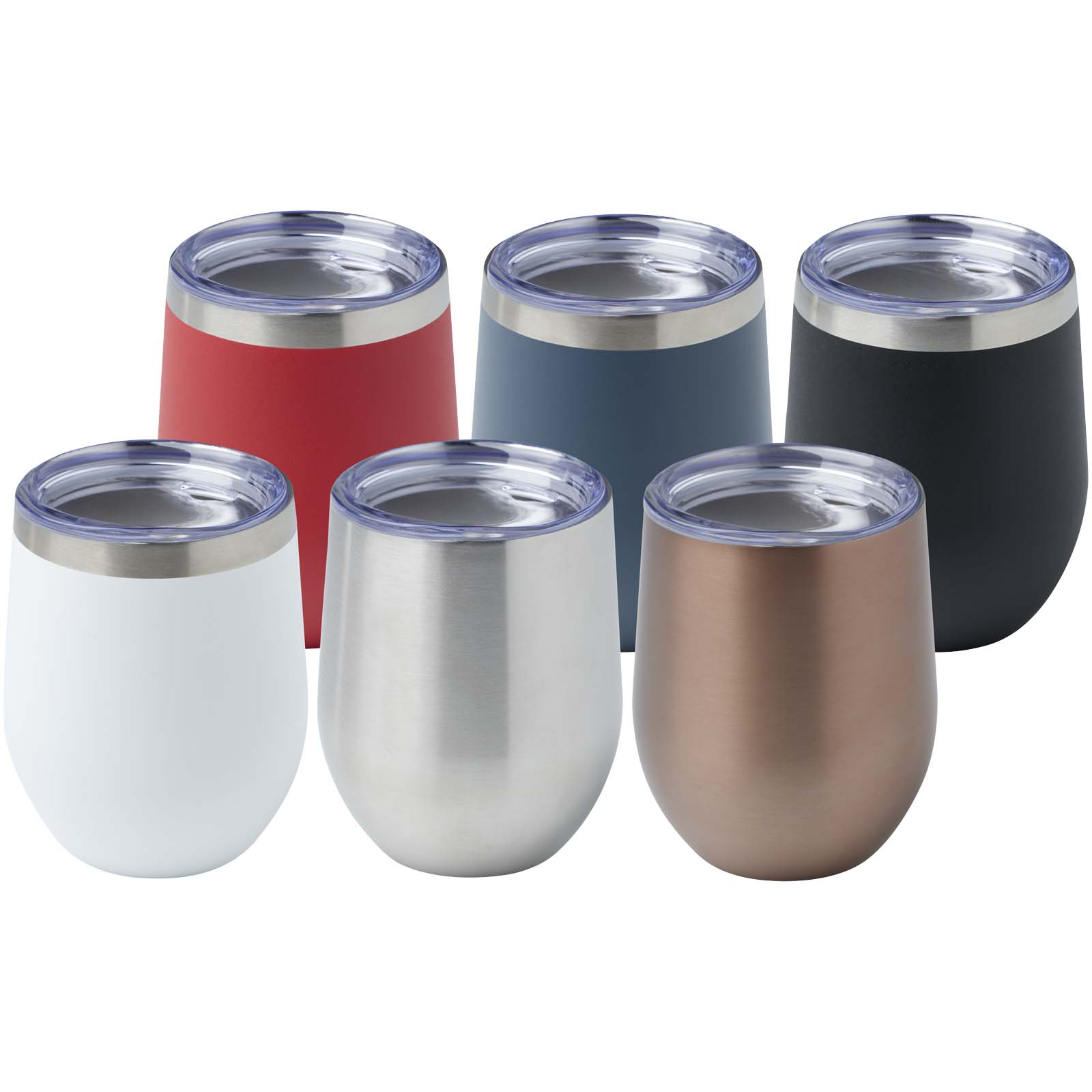Taza con aislamiento de cobre de 350 ml de acero inóxidable reciclado con certificado RCS Corzo