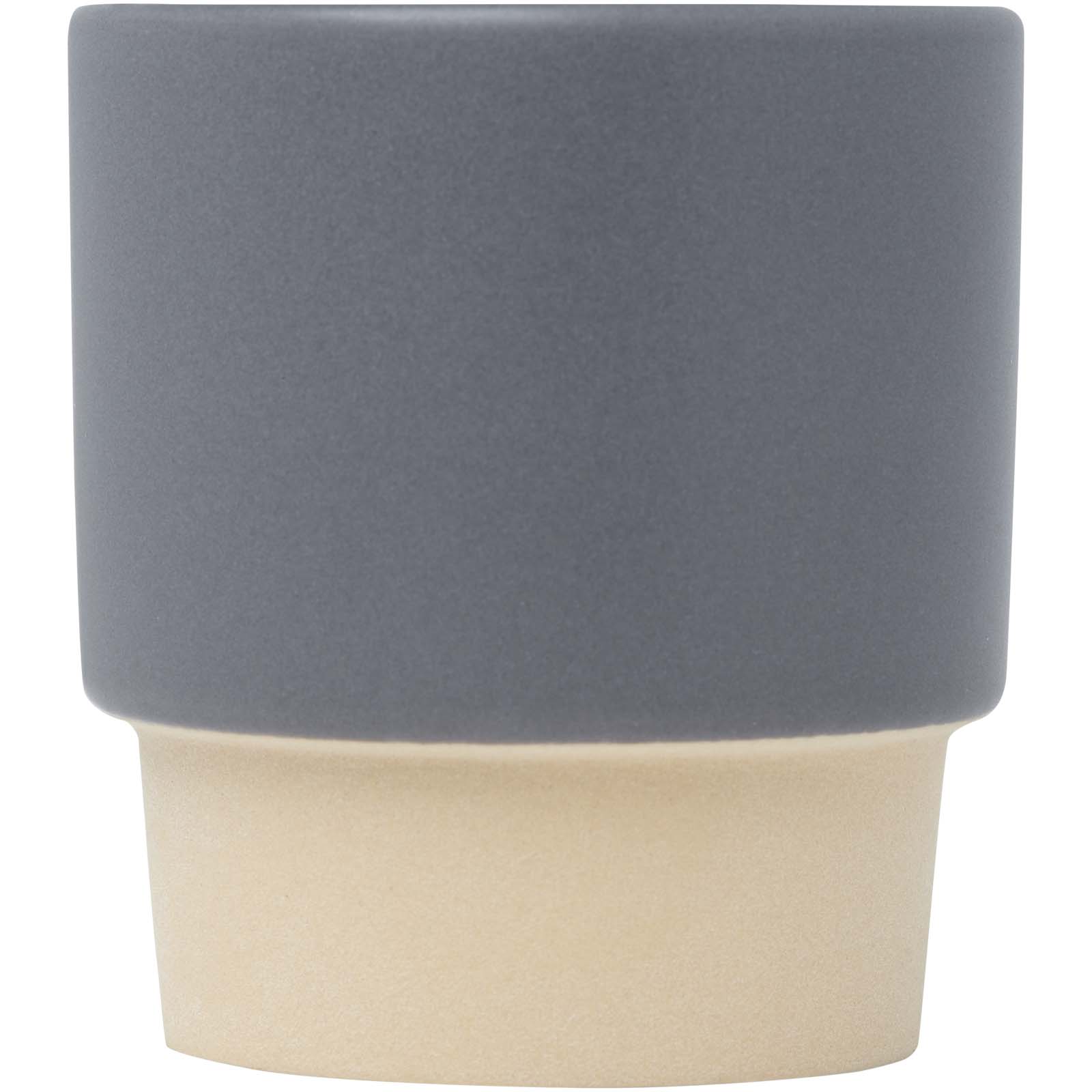 Taza de espresso apilable de 130 ml con fondo de arcilla Olympia