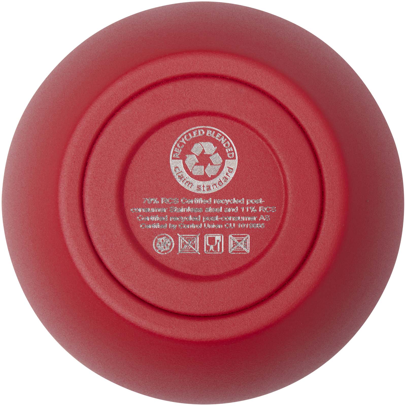 Taza con aislamiento de cobre de 350 ml de acero inóxidable reciclado con certificado RCS Corzo