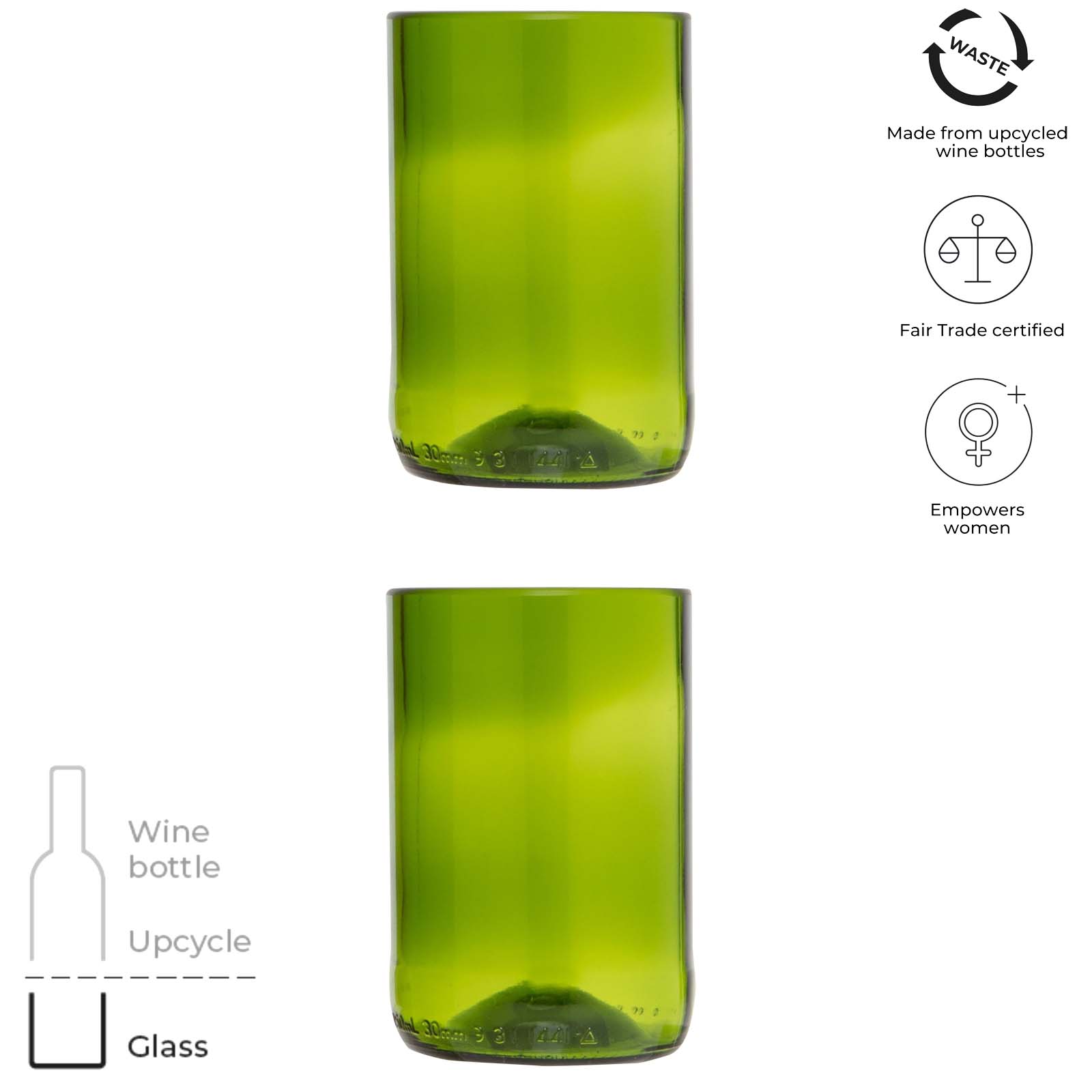 Set de vasos de 280 ml Originalhome
