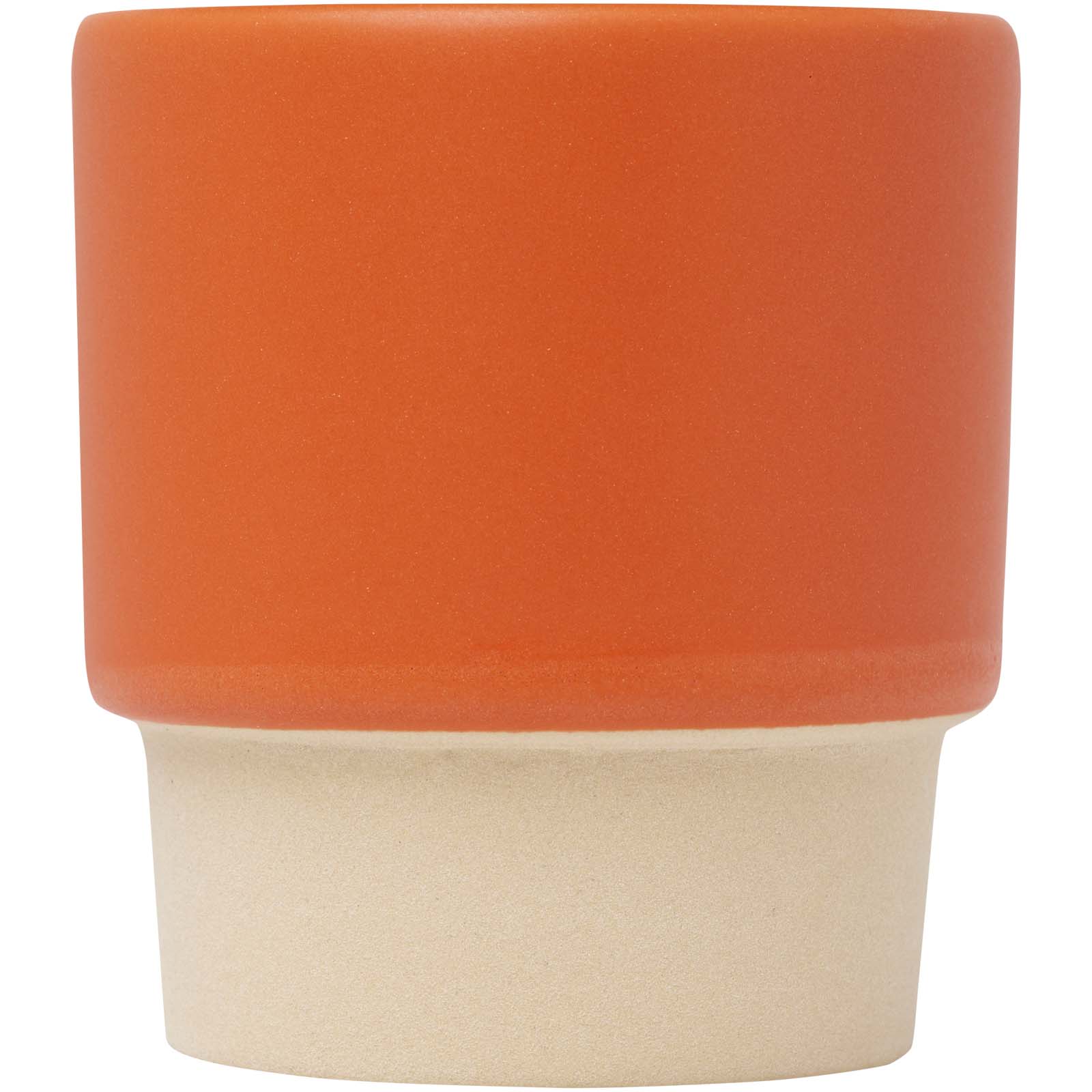 Taza de espresso apilable de 130 ml con fondo de arcilla Olympia