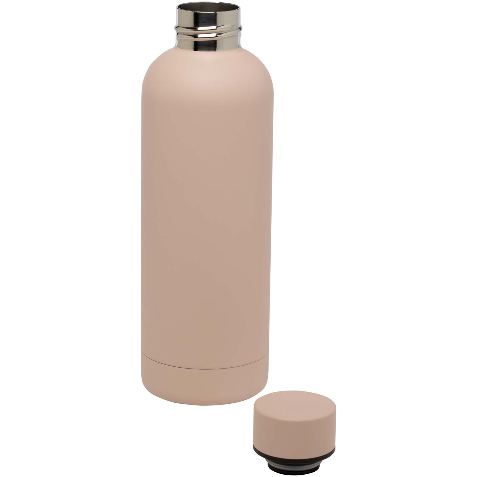 Bidón con aislamiento de cobre de 500 ml de acero inóxidable reciclado con certificado RCS Spring