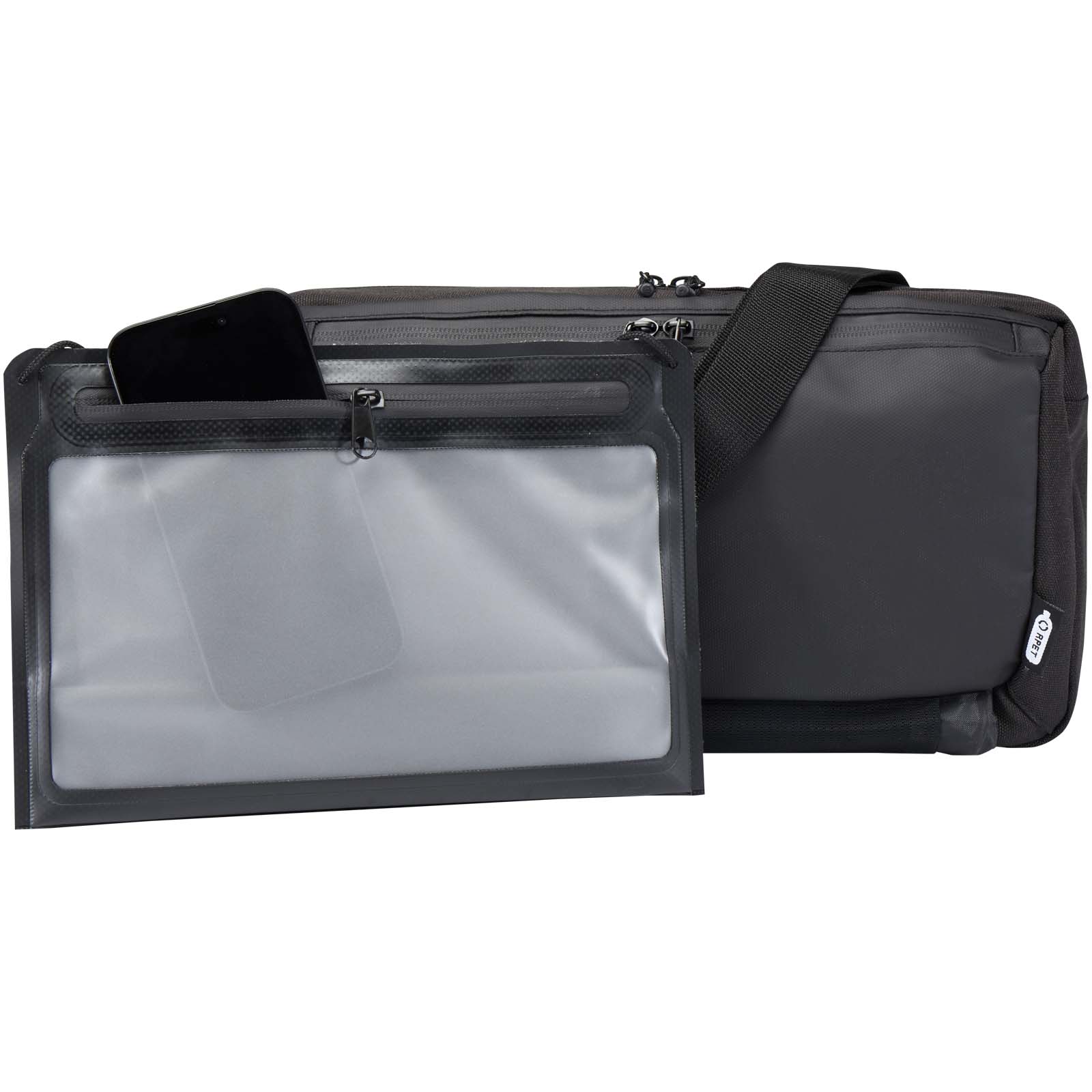 Bolsa bandolera modular de material reciclado GRS Roam